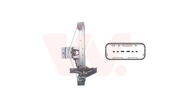 Window Regulator 4029265 Van Wezel, Image 2