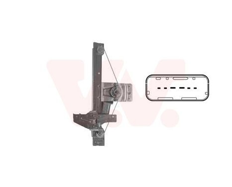 Window Regulator 4029267 Van Wezel, Image 2