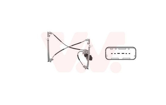 Window Regulator 4327272 Van Wezel, Image 2