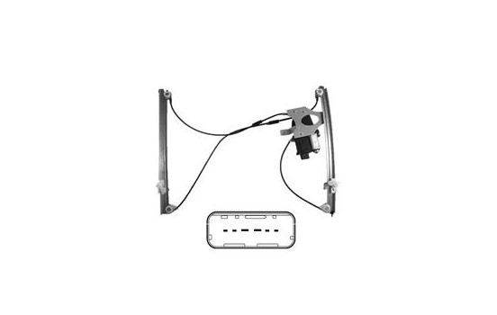 Window Regulator 4332261 Van Wezel