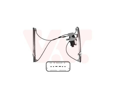 Window Regulator 4332262 Van Wezel, Image 2