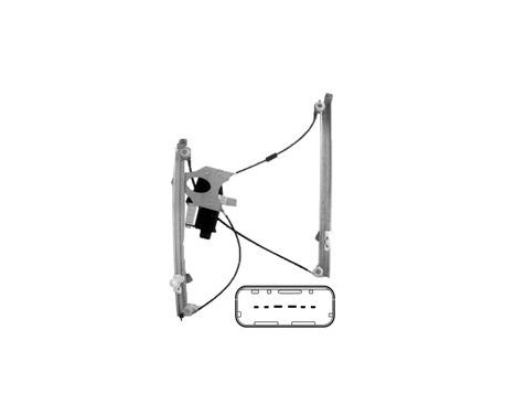 Window Regulator 4332263 Van Wezel
