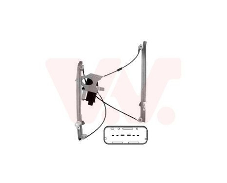 Window Regulator 4332263 Van Wezel, Image 2