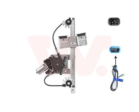 Window Regulator 4912265 Van Wezel, Image 2