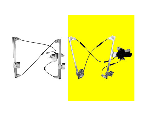 Window Regulator 5817262 Van Wezel