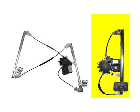 Window Regulator 5880261 Van Wezel