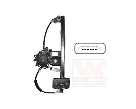 Window Regulator 5880261 Van Wezel, Image 3