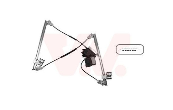 Window Regulator 5883261 Van Wezel, Image 2