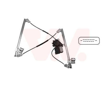 Window Regulator 5883262 Van Wezel, Image 3