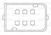 Window Regulator 851518 Valeo