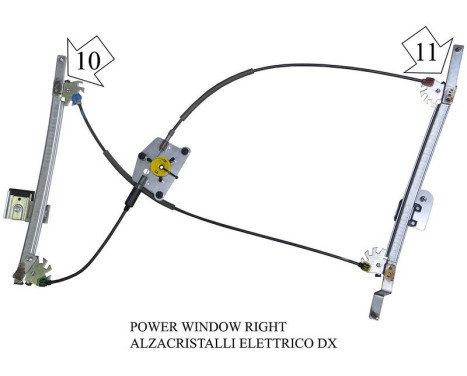 Window regulator 852552 Valeo
