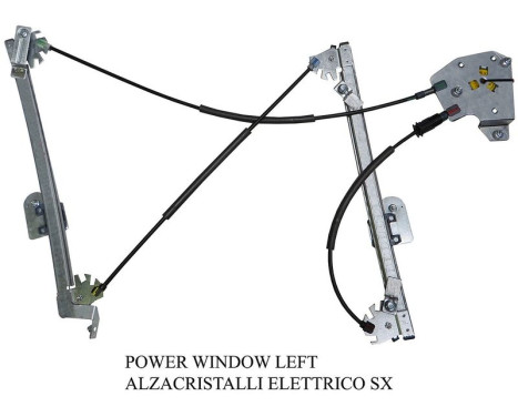 Window regulator mechanism 852546 Valeo
