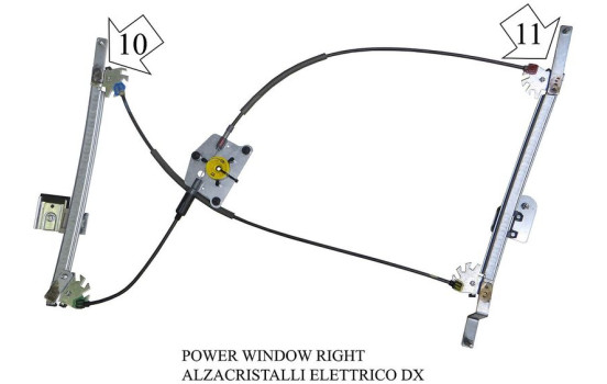 Window regulator mechanism 852553 Valeo