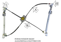 Window regulator mechanism 852588 Valeo