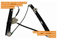 Window regulator mechanism