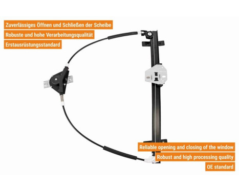 Window Regulator Original VAICO Quality, Image 5