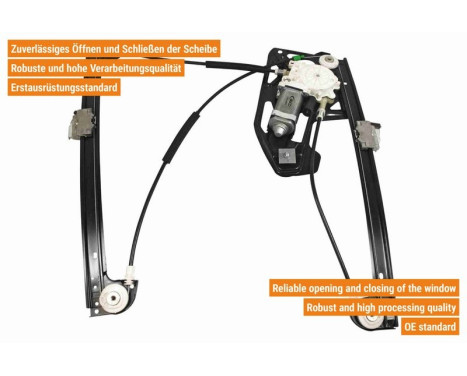 Window Regulator Original VAICO Quality, Image 5