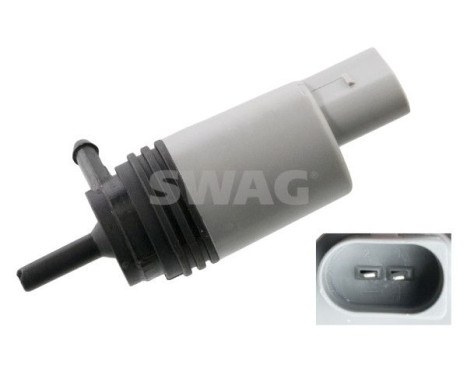 Cleaning fluid pump, headlight cleaning