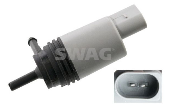 Cleaning fluid pump, headlight cleaning