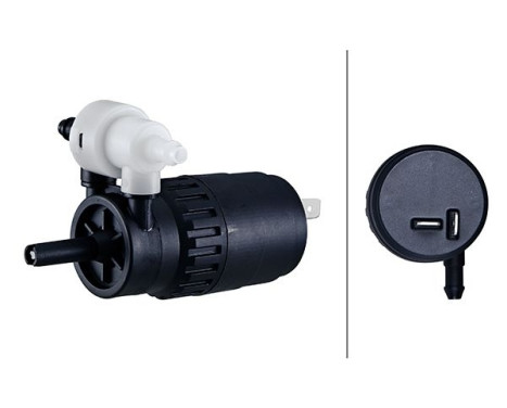 Cleaning fluid pump, window cleaning