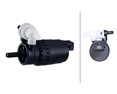 Cleaning fluid pump, window cleaning