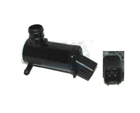 Cleaning fluid pump, window cleaning