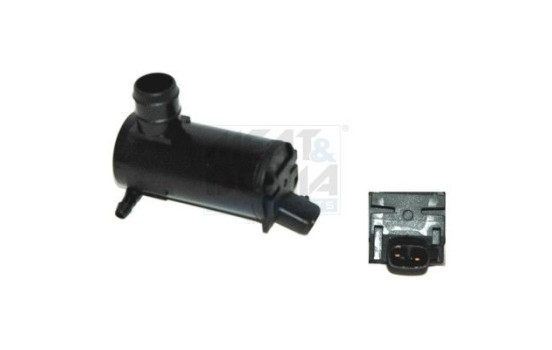 Cleaning fluid pump, window cleaning