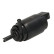 Cleaning fluid pump, window cleaning