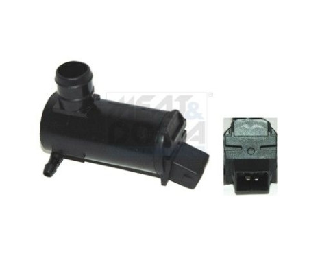 Cleaning fluid pump, window cleaning