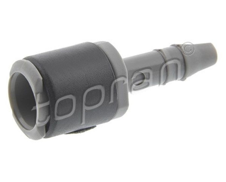 Connecting element, cleaning fluid line