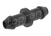 Connecting element, cleaning fluid line