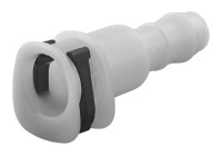 Connecting element, cleaning fluid line