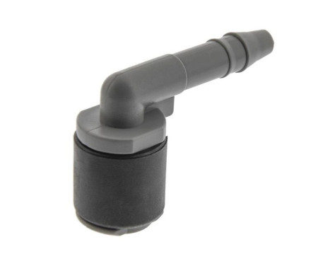 Connecting element, cleaning fluid line