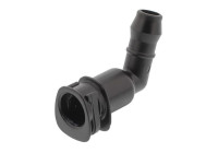 Connecting element, cleaning fluid line