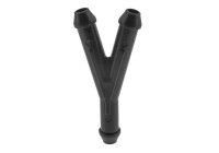 Connecting element, cleaning fluid line