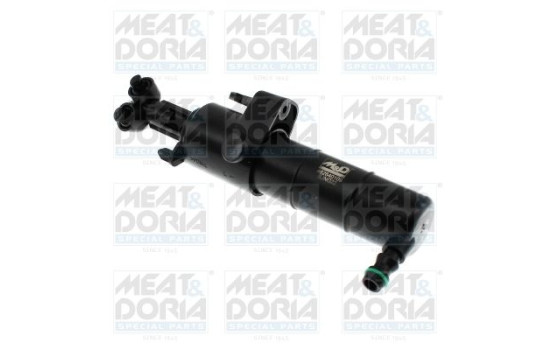Spray nozzle cleaning fluid, headlight cleaning