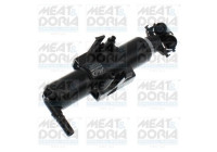 Spray nozzle cleaning fluid, headlight cleaning