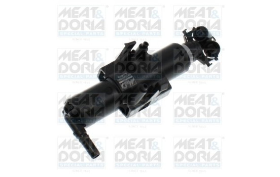 Spray nozzle cleaning fluid, headlight cleaning