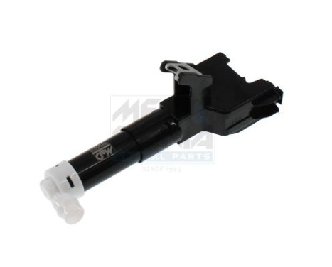 Spray nozzle cleaning fluid, headlight cleaning