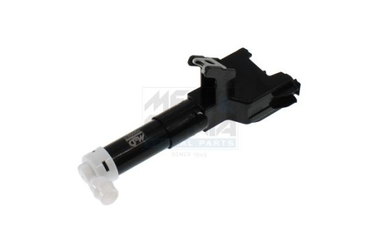 Spray nozzle cleaning fluid, headlight cleaning