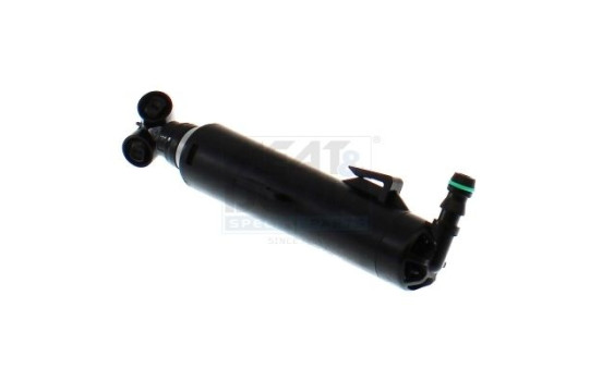 Spray nozzle cleaning fluid, headlight cleaning