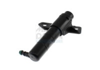 Spray nozzle cleaning fluid, headlight cleaning