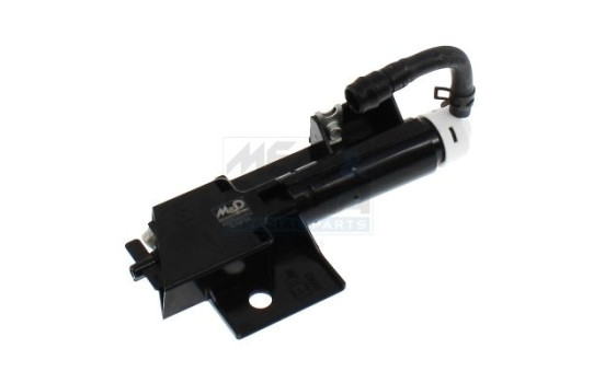 Spray nozzle cleaning fluid, headlight cleaning