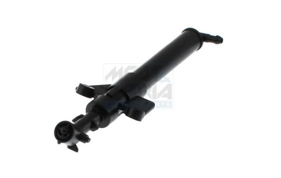 Spray nozzle cleaning fluid, headlight cleaning