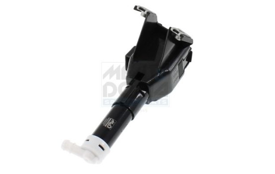 Spray nozzle cleaning fluid, headlight cleaning