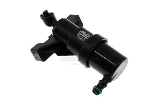 Spray nozzle cleaning fluid, headlight cleaning