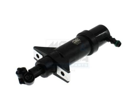 Spray nozzle cleaning fluid, headlight cleaning