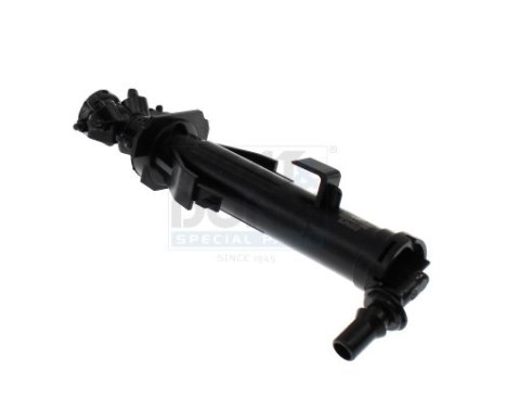 Spray nozzle cleaning fluid, headlight cleaning