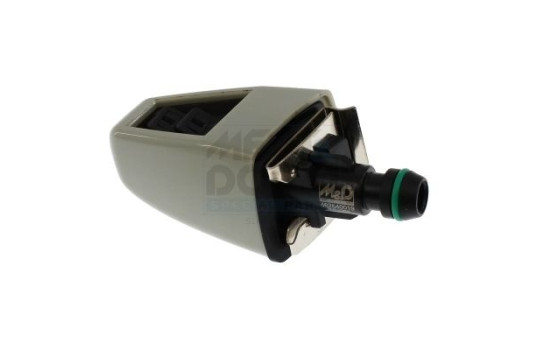 Spray nozzle cleaning fluid, headlight cleaning