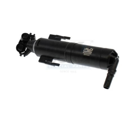 Spray nozzle cleaning fluid, headlight cleaning